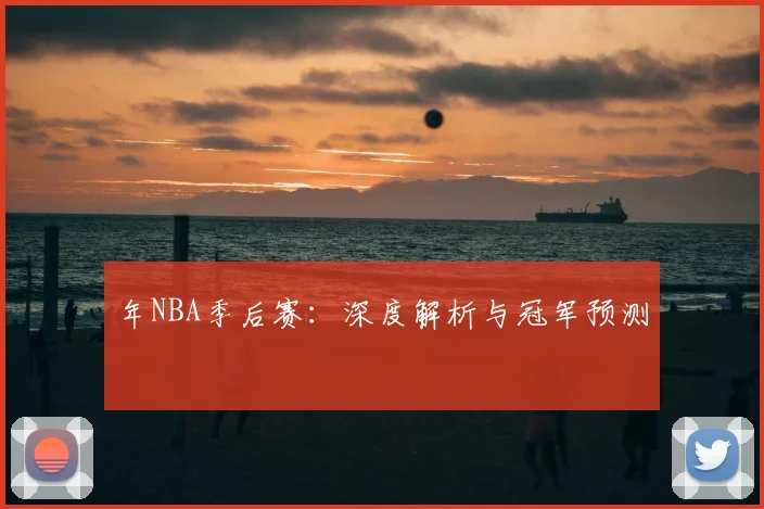 年NBA季后赛：深度解析与冠军预测