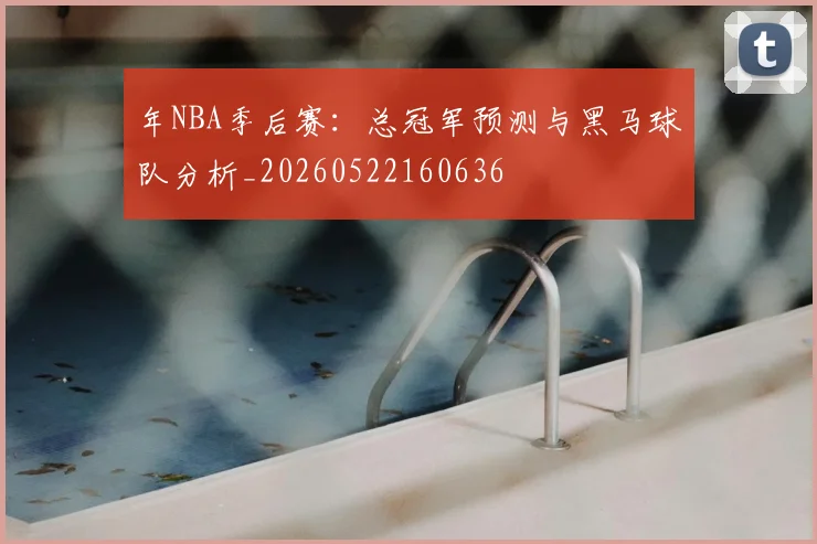 年NBA季后赛：总冠军预测与黑马球队分析_20260522160636